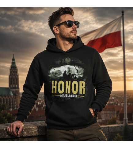 BLUZA Z KAPTUREM HONOR WP